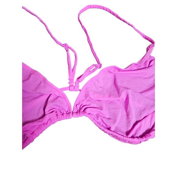 New with Tags SKIMS Micro Cording String Triangle Bra SZ 4X - Picture 3 of 8